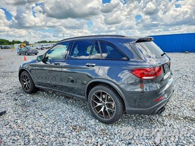 Drugie zdjęcie samochodu z przodu: 2020 MERCEDES-BENZ GLC 43 4MATIC AMG VIN:W1N0G6EB1LF813320 - miniatura