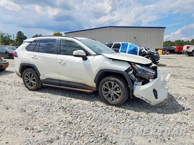 Czwarte zdjęcie samochodu z boku: 2022 TOYOTA RAV4 XLE PREMIUM VIN:JTMB6RFV9ND528814 - miniatura