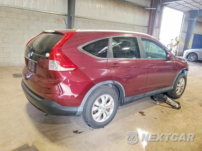 Trzecie zdjęcie samochodu z tyłu: 2012 HONDA CR-V EXL VIN:5J6RM3H71CL013075 - miniatura