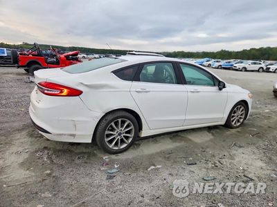 Trzecie zdjęcie samochodu z tyłu: 2017 FORD FUSION SE HYBRID VIN:3FA6P0LUXHR385203 - miniatura