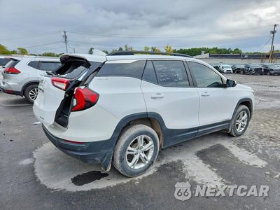 Trzecie zdjęcie samochodu z tyłu: 2022 GMC TERRAIN SLE VIN:3GKALTEV5NL118139 - miniatura