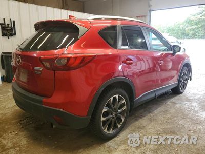 Trzecie zdjęcie samochodu z tyłu: 2016 MAZDA CX-5 GT VIN:JM3KE4DY7G0619679 - miniatura