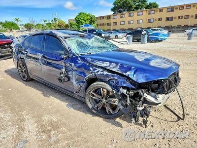 Czwarte zdjęcie samochodu z boku: 2018 BMW M550XI VIN:WBAJB9C51JB049351 - miniatura