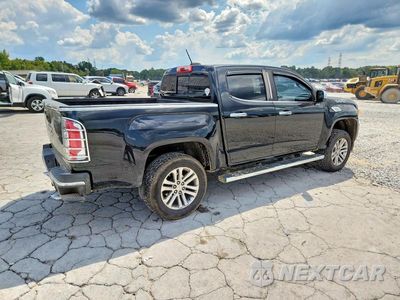 Trzecie zdjęcie samochodu z tyłu: 2017 GMC CANYON SLT VIN:1GTG6DEN6H1266184 - miniatura