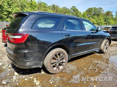 Trzecie zdjęcie samochodu z tyłu: 2021 DODGE DURANGO GT VIN:1C4RDJDG8MC558207 - miniatura
