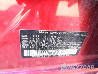 Zdjęcie 12 z 12 samochodu: 2019 SUBARU IMPREZA PREMIUM VIN:4S3GTAD64K3761562 - miniatura