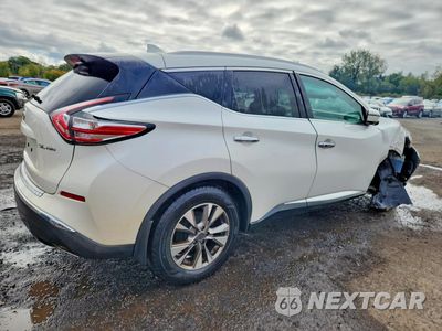 Trzecie zdjęcie samochodu z tyłu: 2017 NISSAN MURANO SL VIN:5N1AZ2MH9HN178795 - miniatura