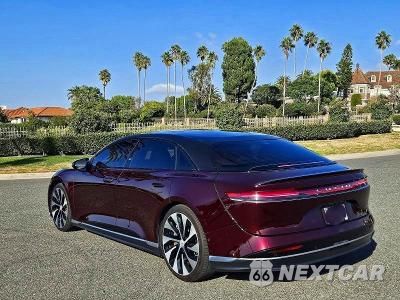 Trzecie zdjęcie samochodu z tyłu: 2022 LUCID MOTORS AIR GRAND TOURING VIN:50EA1GBA0NA001498 - miniatura