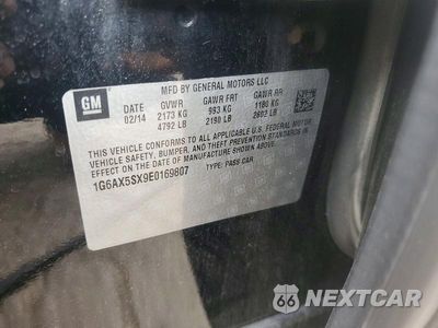 Zdjęcie 13 z 13 samochodu: 2014 CADILLAC CTS LUXURY COLLECTION VIN:1G6AX5SX9E0169807 - miniatura