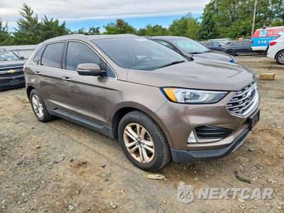 Czwarte zdjęcie samochodu z boku: 2019 FORD EDGE SEL VIN:2FMPK4J91KBB15099 - miniatura