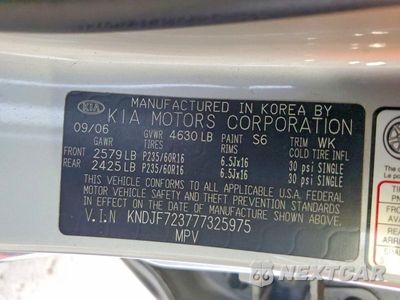 Zdjęcie 13 z 13 samochodu: 2007 KIA SPORTAGE LX VIN:KNDJF723777325975 - miniatura