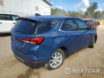 Trzecie zdjęcie samochodu z tyłu: 2024 CHEVROLET EQUINOX LT VIN:3GNAXUEG7RL118115 - miniatura
