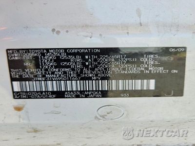 Zdjęcie 13 z 13 samochodu: 2009 TOYOTA RAV4 LIMITED VIN:JTMBF31V695011667 - miniatura