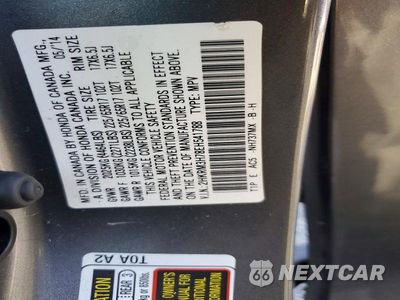 Zdjęcie 13 z 13 samochodu: 2014 HONDA CR-V EXL VIN:2HKRM3H78EH541788 - miniatura