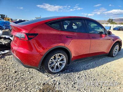 Trzecie zdjęcie samochodu z tyłu: 2024 TESLA MODEL Y VIN:7SAYGDEE2RF065900 - miniatura