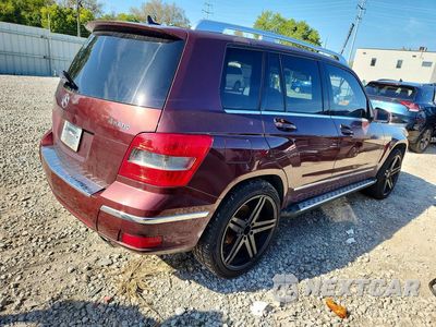 Trzecie zdjęcie samochodu z tyłu: 2010 MERCEDES-BENZ GLK 350 4MATIC VIN:WDCGG8HB3AF324874 - miniatura