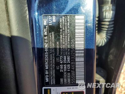 Zdjęcie 12 z 12 samochodu: 2018 MERCEDES-BENZ C 300 4MATIC VIN:55SWF4KB1JU256406 - miniatura