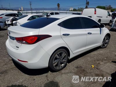 Trzecie zdjęcie samochodu z tyłu: 2014 HYUNDAI ELANTRA GLS(MIDDLE) VIN:5NPDH4AE3EH496191 - miniatura