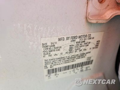 Zdjęcie 13 z 13 samochodu: 2011 FORD EDGE SEL VIN:2FMDK4JC7BBB23853 - miniatura