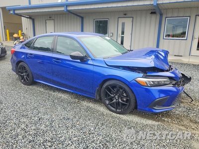 Czwarte zdjęcie samochodu z boku: 2023 HONDA CIVIC SPORT VIN:2HGFE2F56PH518888 - miniatura