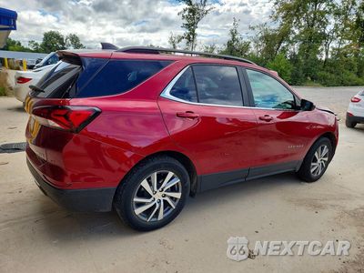 Trzecie zdjęcie samochodu z tyłu: 2022 CHEVROLET EQUINOX LT VIN:3GNAXUEV0NL175412 - miniatura