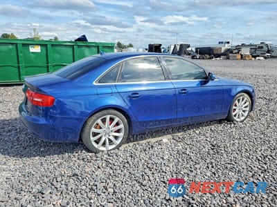 Trzecie zdjęcie samochodu z tyłu: 2013 AUDI A4 PREMIUM PLUS VIN:WAUFFAFLXDN019368 - miniatura