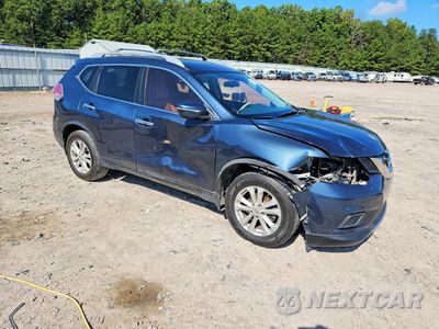 Czwarte zdjęcie samochodu z boku: 2014 NISSAN ROGUE SV VIN:5N1AT2MT7EC782195 - miniatura