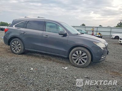Czwarte zdjęcie samochodu z boku: 2016 ACURA MDX TECHNOLOGY VIN:5FRYD4H42GB014188 - miniatura