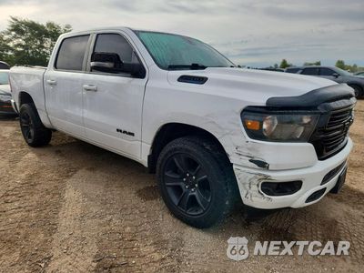 Czwarte zdjęcie samochodu z boku: 2021 RAM 1500 BIG HORN/LONE STAR VIN:1C6SRFFT4MN681153 - miniatura
