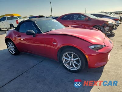 Czwarte zdjęcie samochodu z boku: 2016 MAZDA MX-5 MIATA SPORT VIN:JM1NDAB72G0119690 - miniatura