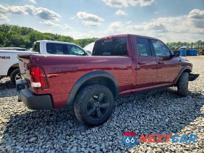 Trzecie zdjęcie samochodu z tyłu: 2019 RAM 1500 CLASSIC SLT VIN:1C6RR7GG7KS717504 - miniatura