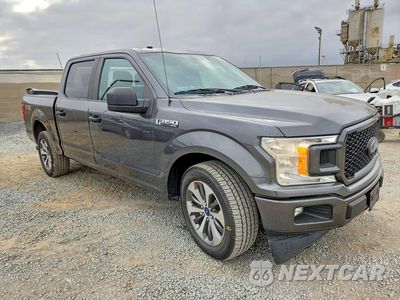 Czwarte zdjęcie samochodu z boku: 2019 FORD F150 SUPERCREW VIN:1FTEW1CP5KKD56681 - miniatura