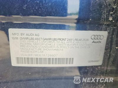 Zdjęcie 12 z 12 samochodu: 2007 AUDI A4 2.0T AVANT QUATTRO VIN:WAUKF78E67A126607 - miniatura