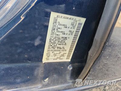 Zdjęcie 13 z 13 samochodu: 2005 NISSAN QUEST 3.5 VIN:5N1BV28U55N115079 - miniatura