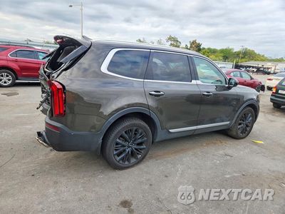 Trzecie zdjęcie samochodu z tyłu: 2022 KIA TELLURIDE SX VIN:5XYP5DHC6NG217267 - miniatura