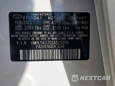 Zdjęcie 13 z 13 samochodu: 2025 HYUNDAI SONATA HYBRID LIMITED VIN:KMHL54JJ5SA125355 - miniatura