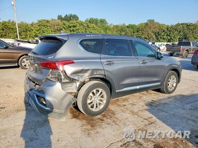 Trzecie zdjęcie samochodu z tyłu: 2019 HYUNDAI SANTA FE SEL 2.4L VIN:5NMS33AD7KH072657 - miniatura