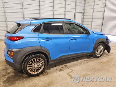 Trzecie zdjęcie samochodu z tyłu: 2018 HYUNDAI KONA SEL VIN:KM8K62AA7JU178150 - miniatura