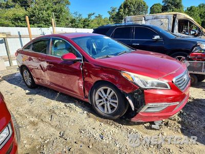 Czwarte zdjęcie samochodu z boku: 2015 HYUNDAI SONATA SE VIN:5NPE24AF3FH206516 - miniatura
