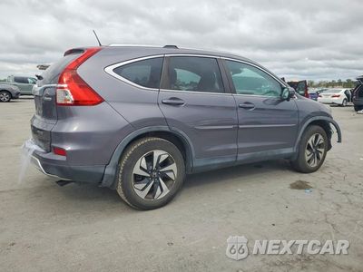 Trzecie zdjęcie samochodu z tyłu: 2015 HONDA CR-V TOURING VIN:5J6RM4H91FL126259 - miniatura