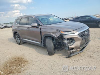Czwarte zdjęcie samochodu z boku: 2019 HYUNDAI SANTA FE SEL PLUS 2.4L VIN:5NMS33AD4KH063303 - miniatura