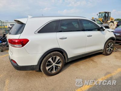 Trzecie zdjęcie samochodu z tyłu: 2017 KIA SORENTO EX VIN:5XYPH4A56HG237039 - miniatura