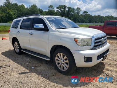 Czwarte zdjęcie samochodu z boku: 2010 TOYOTA SEQUOIA PLATINUM VIN:5TDYY5G13AS027358 - miniatura