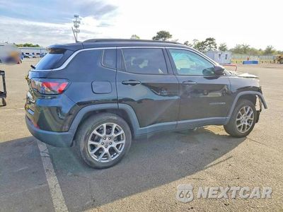 Trzecie zdjęcie samochodu z tyłu: 2022 JEEP COMPASS LATITUDE LUX VIN:3C4NJDFB7NT180283 - miniatura