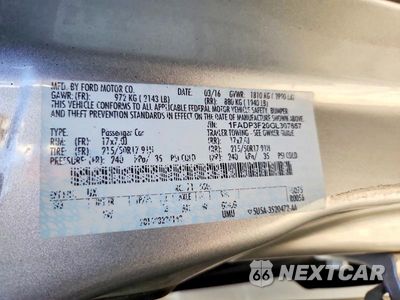 Zdjęcie 12 z 12 samochodu: 2016 FORD FOCUS SE VIN:1FADP3F20GL307657 - miniatura