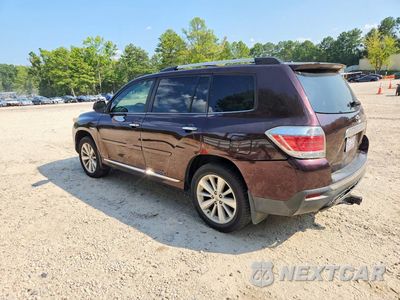 Drugie zdjęcie samochodu z przodu: 2012 TOYOTA HIGHLANDER HYBRID LIMITED VIN:JTEDC3EH0C2008645 - miniatura