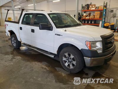 Czwarte zdjęcie samochodu z boku: 2014 FORD F150 SUPERCREW VIN:1FTFW1EF1EKF75117 - miniatura