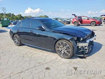 Czwarte zdjęcie samochodu z boku: 2023 MERCEDES-BENZ C 43 AMG VIN:W1KAF8HB0PR104183 - miniatura
