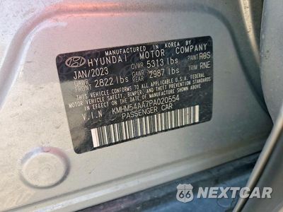 Zdjęcie 13 z 13 samochodu: 2023 HYUNDAI IONIQ 6 LIMITED VIN:KMHM54AA7PA020554 - miniatura