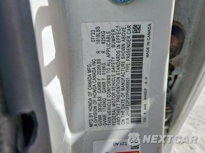 Zdjęcie 13 z 13 samochodu: 2023 HONDA CIVIC LX VIN:2HGFE2F21PH568801 - miniatura